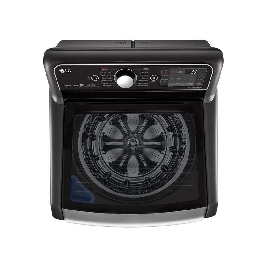 LG 24Kg Top Loader Washing Machine - Black Stainless (Photo: 3)